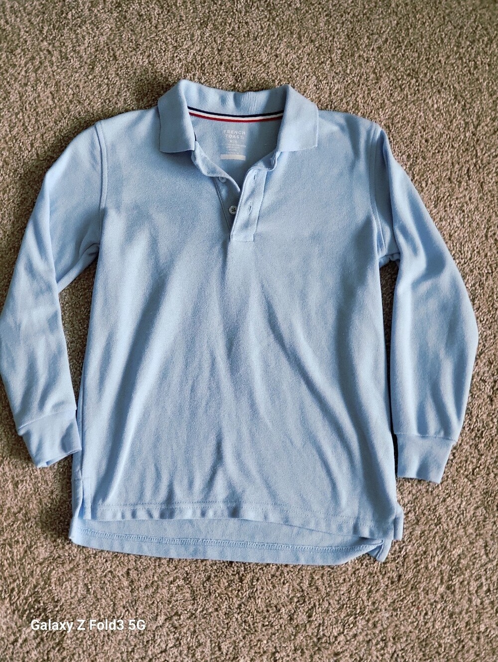 ♥️EUC♥️ FRENCH TOAST GIRLS LONG SLEEVE POLO